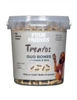 Four Friends Treatos Duo Bones лакомство для дрессуры собак с ягненком и рисом, 500 г